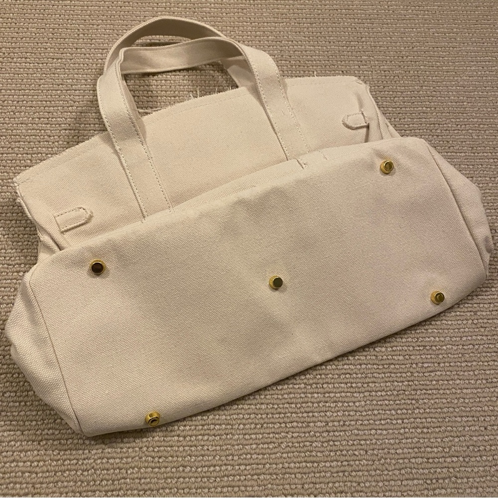 Beige “Boatkin" Canvas Tote Bag (Brand New!) - Picture 5 of 7